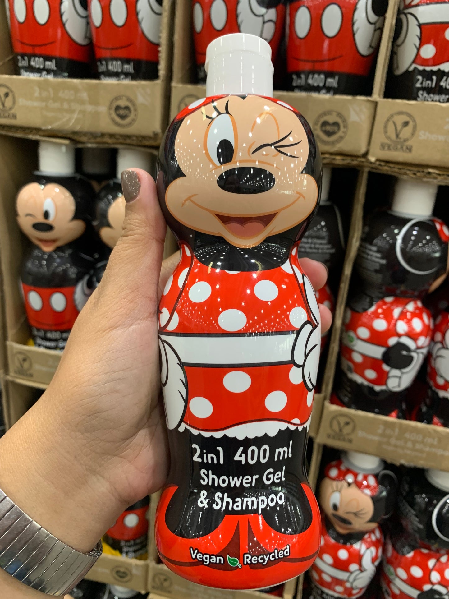 Marvel/ disney themed showergel/shampoo 400ml per bottle