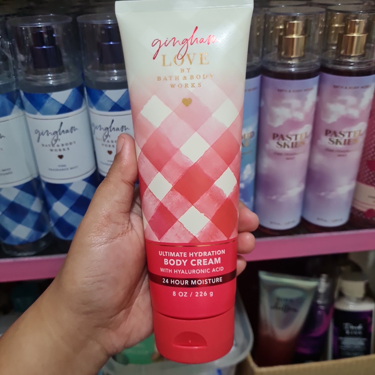 Bath and bodyworks lotion and body creams