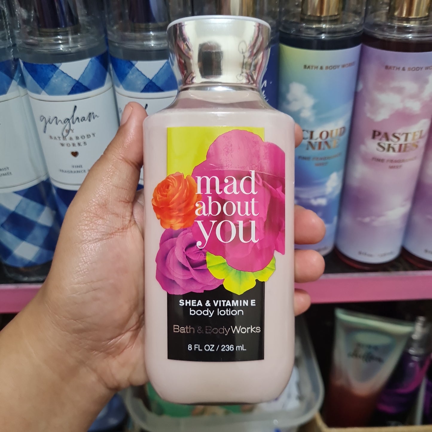 Bath and bodyworks lotion and body creams