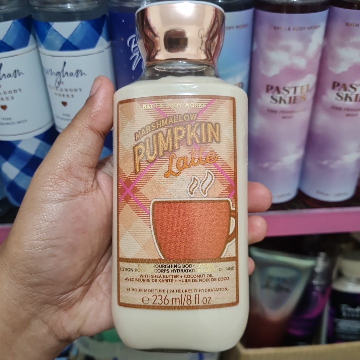 Bath and bodyworks lotion and body creams