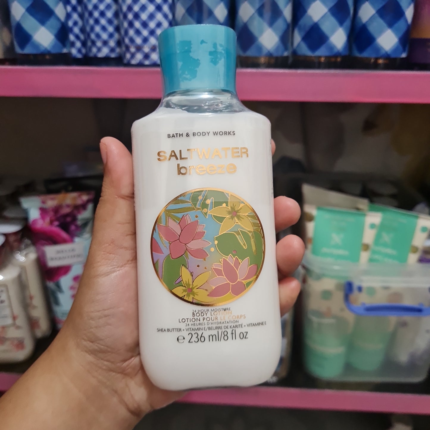 Bath and bodyworks lotion and body creams