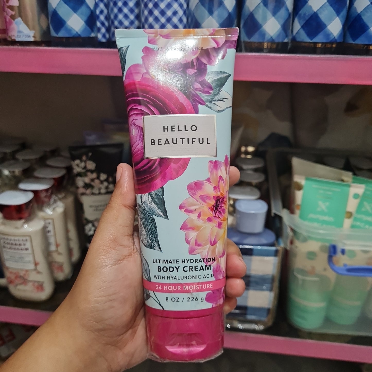 Bath and bodyworks lotion and body creams