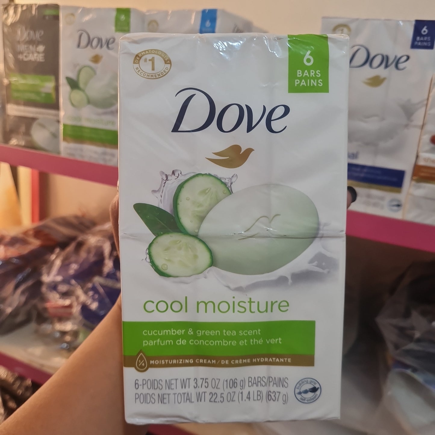 Dove Bar soaps 106 grams/125 grams bar by 4s and 6s