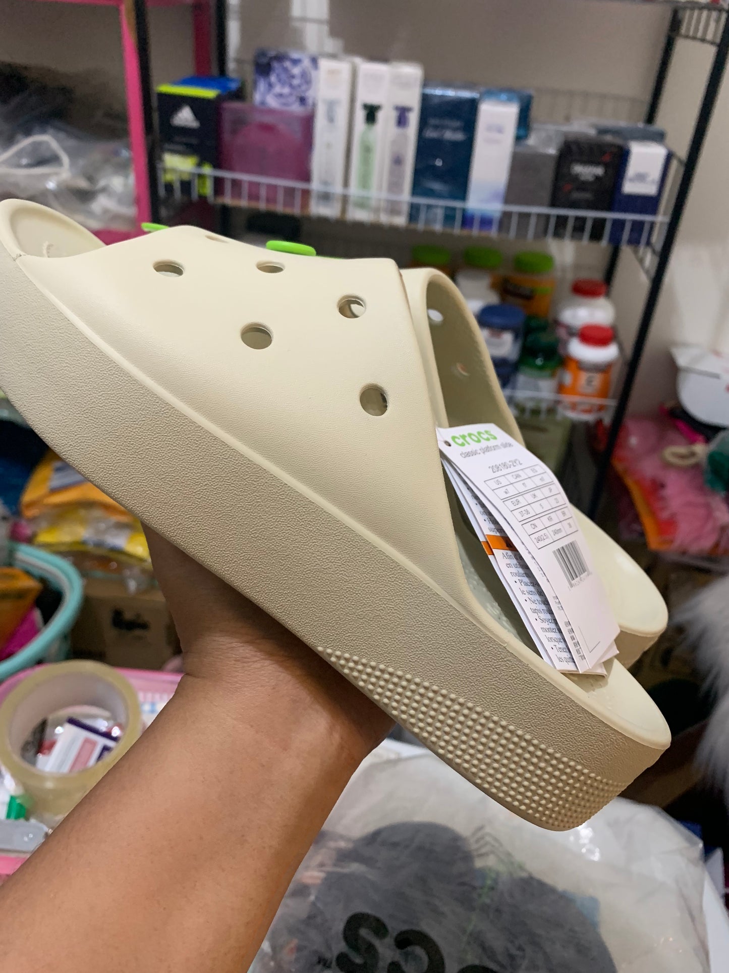 Crocs flip and clogs from japan