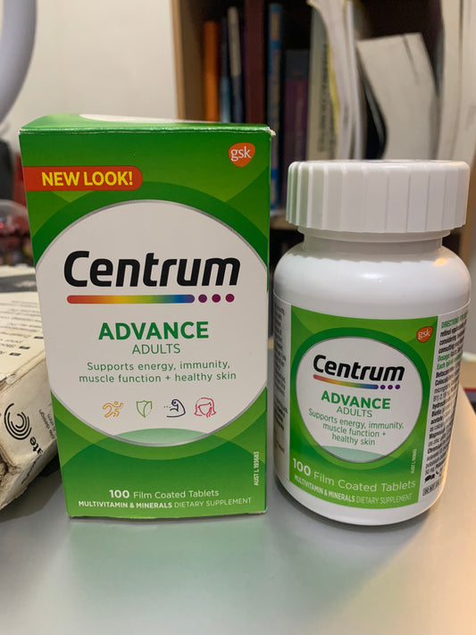 Centrum silver advance 100 tabs