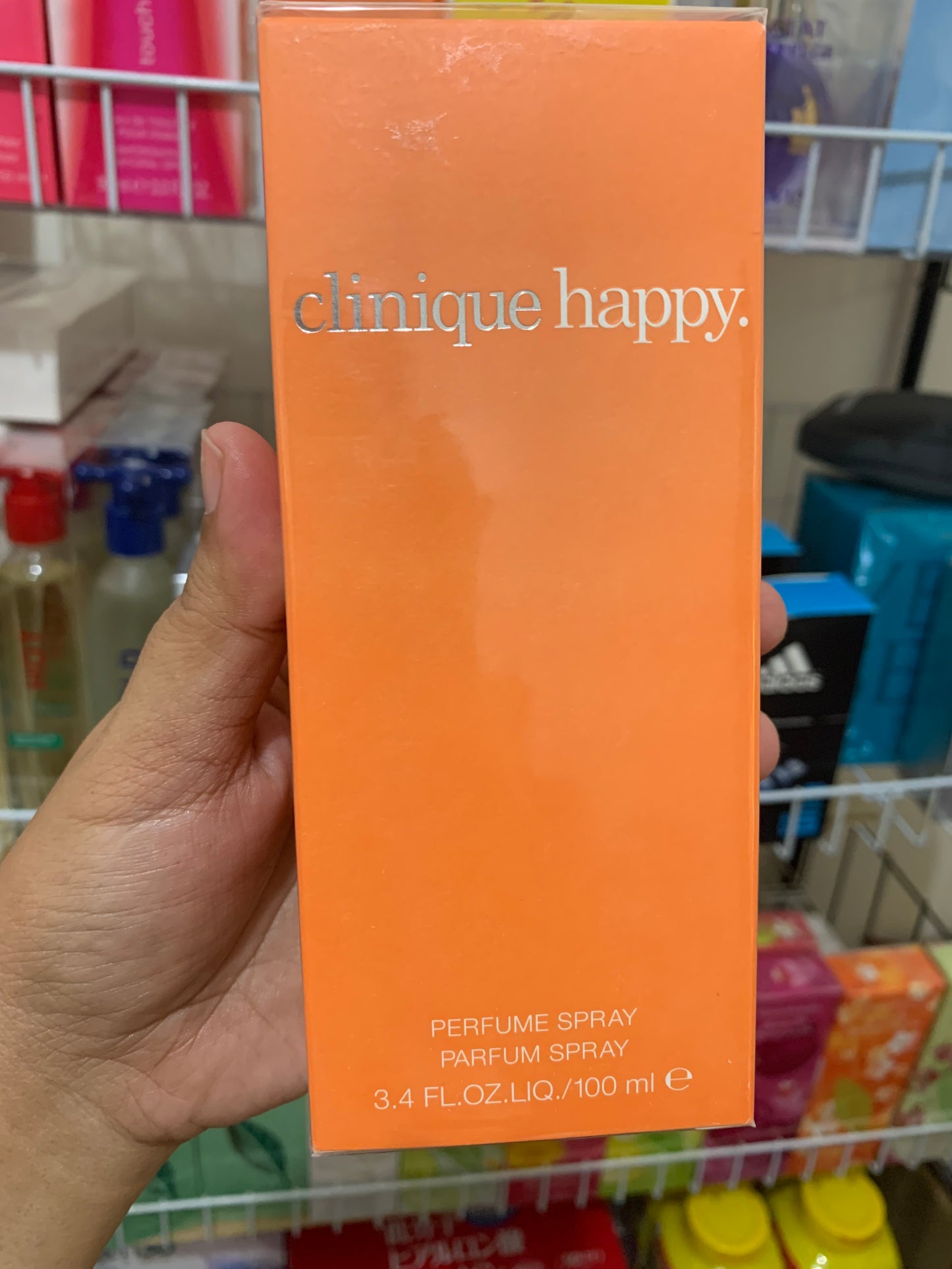 CLINIQUE HAPPY perfume and lipstick set from US