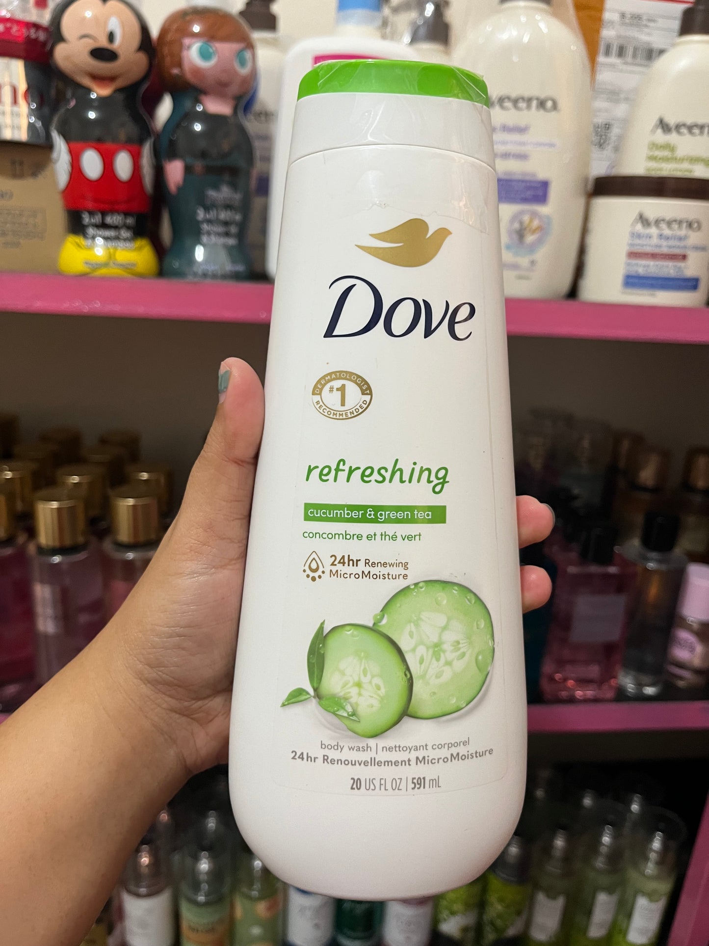 Dove body wash from US