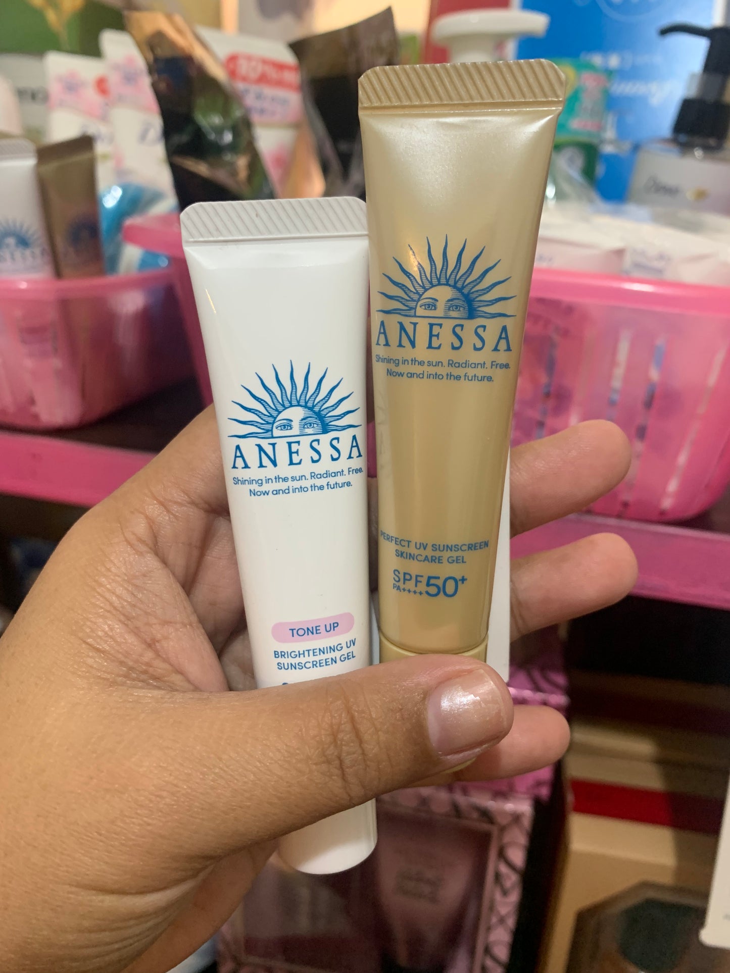 Anessa sunscreen Japan products