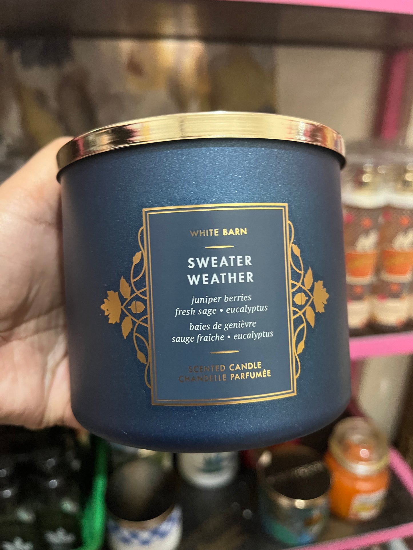 Bath and body works 3 wick candle