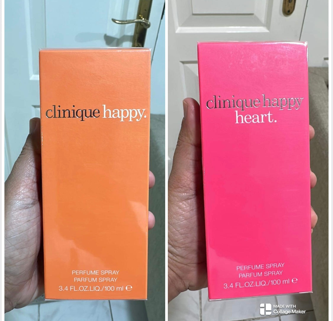 CLINIQUE HAPPY perfume and lipstick set from US