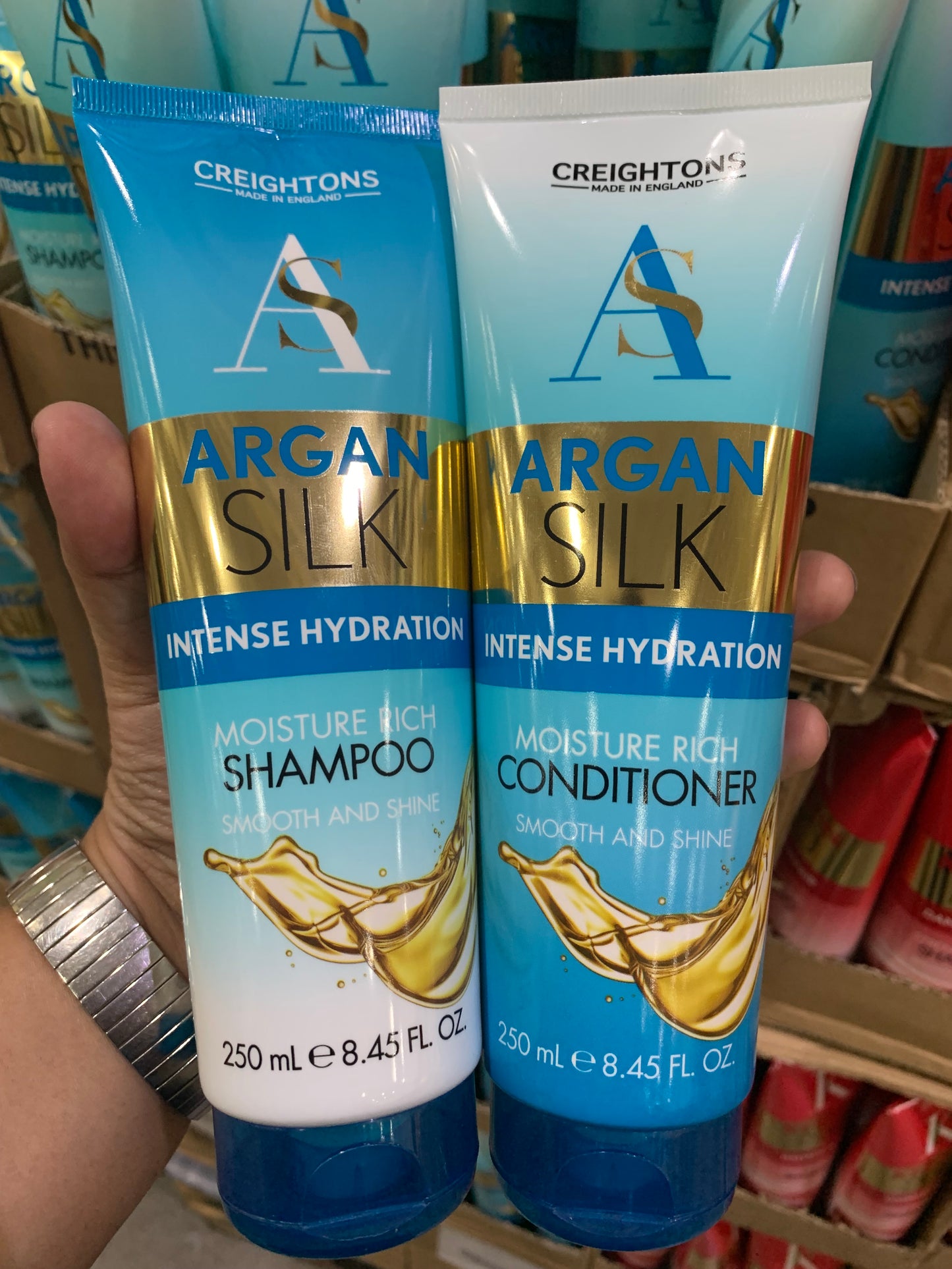 Creighton's shampoo and conditioner duo set 250ml x 2