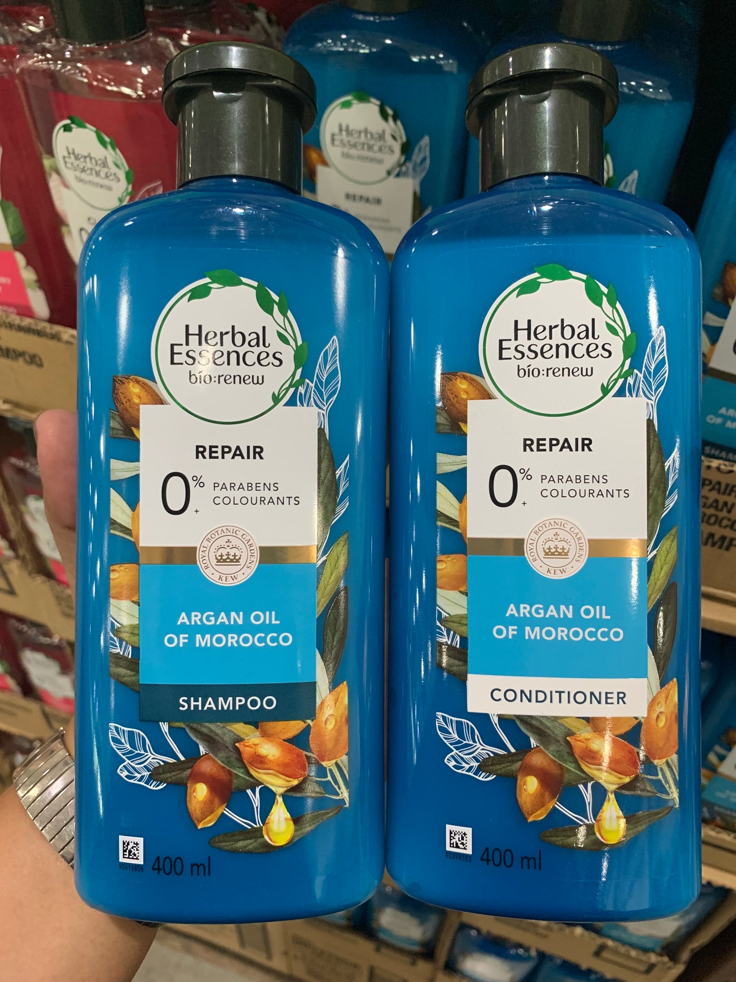 Herbal Essences Shampoo and conditioner set, 400ml x2