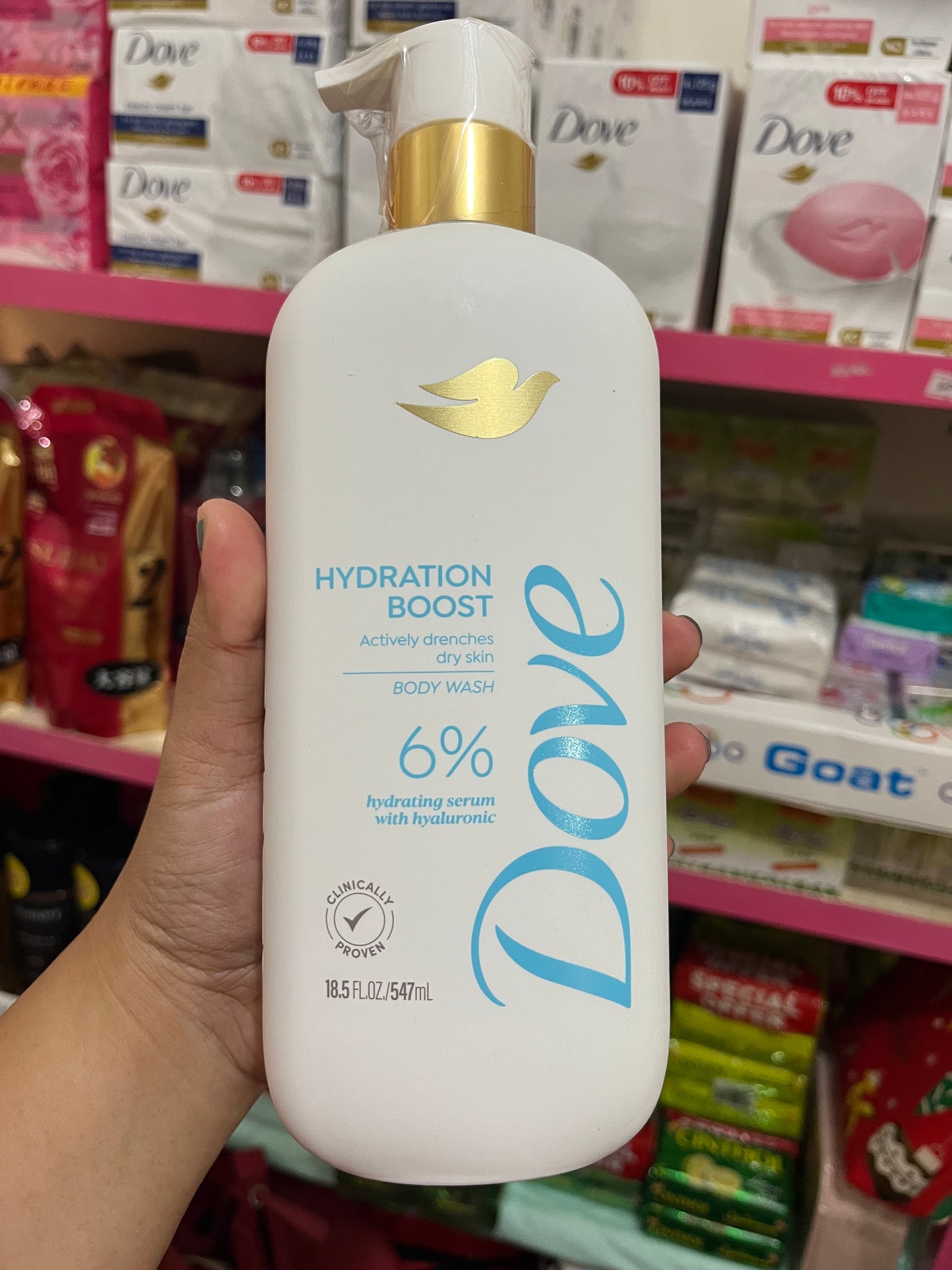 Dove body wash from US