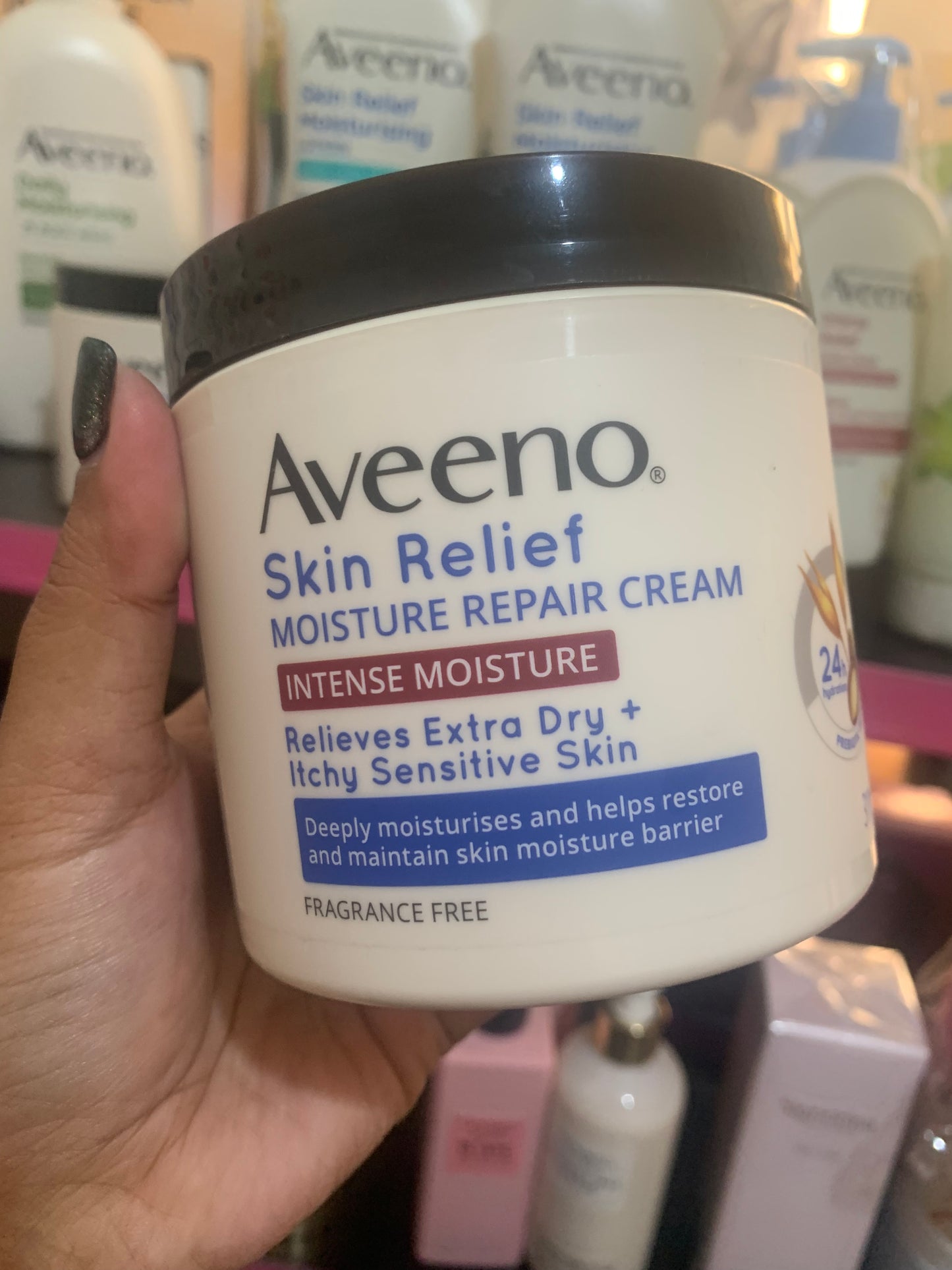 Aveeno lotions and creams