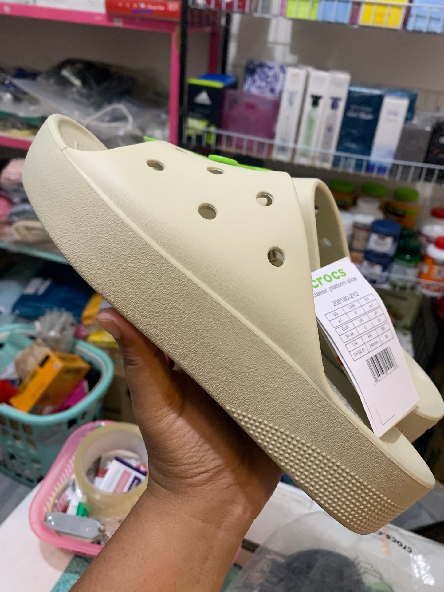 Crocs flip and clogs from japan