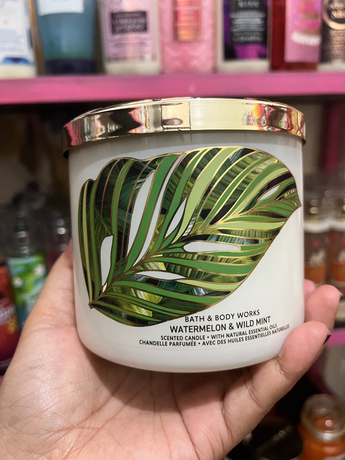 Bath and body works 3 wick candle