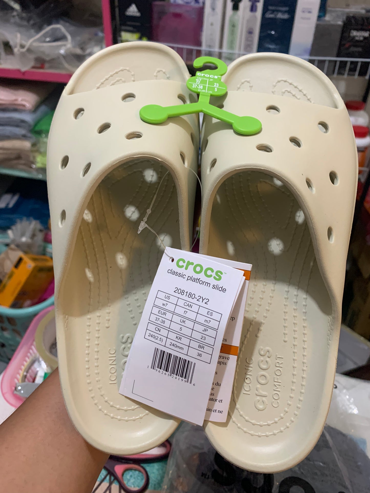 Crocs flip and clogs from japan