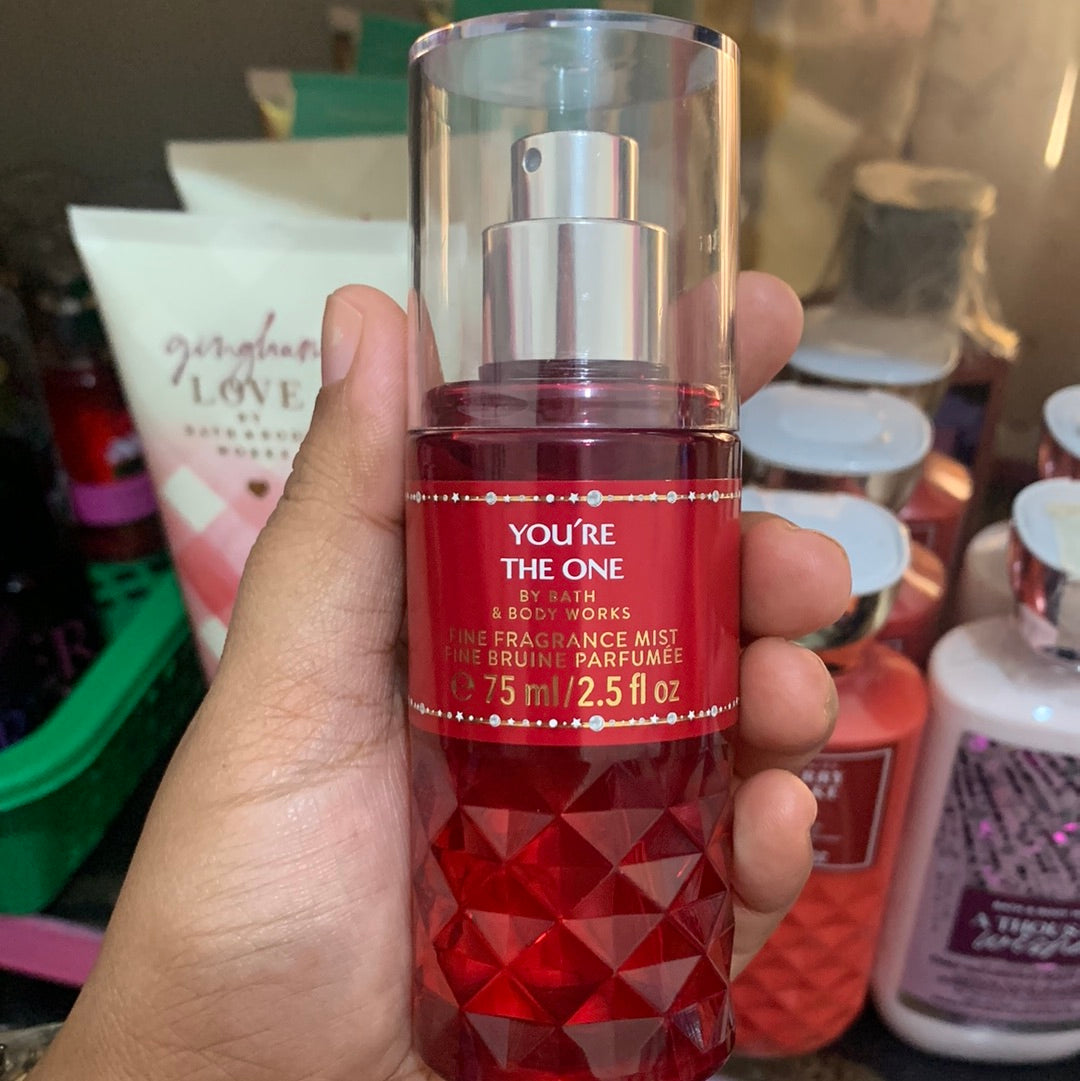 Bath and bodyworks travel size mist