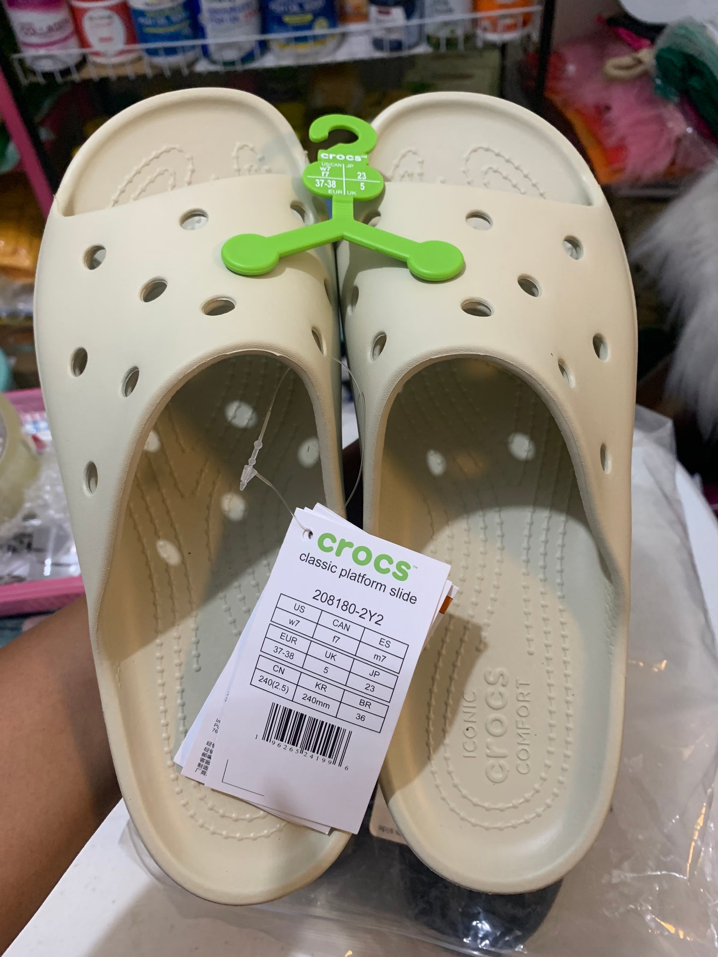 Crocs flip and clogs from japan