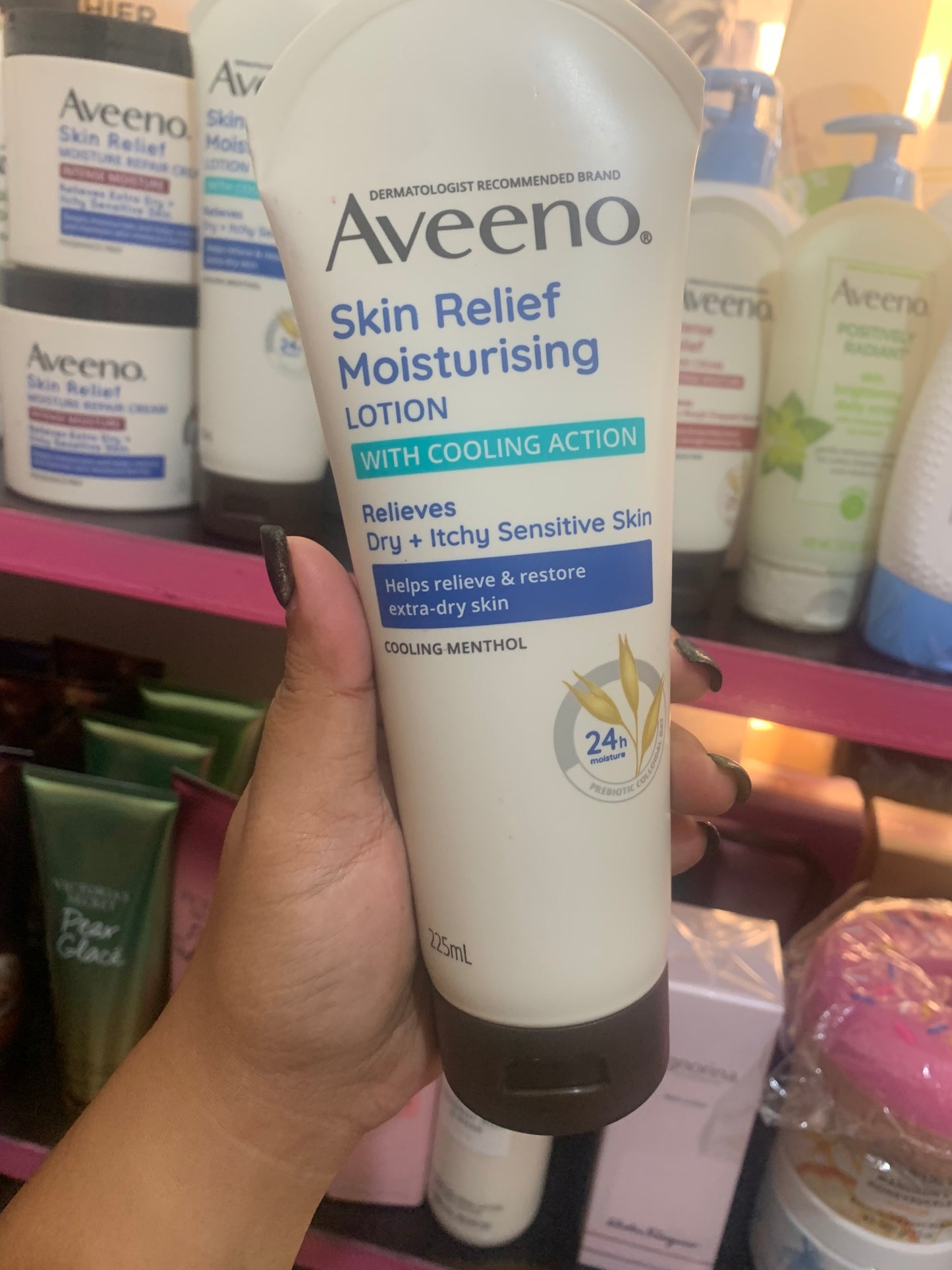 Aveeno lotions and creams