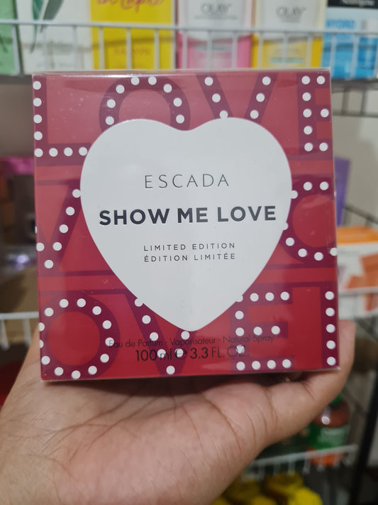 ESCADA SHOW ME LOVE Eau De Parfum 100ml