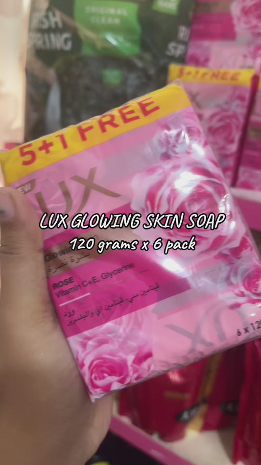 Lux glowing skin 120 grams x6 pack