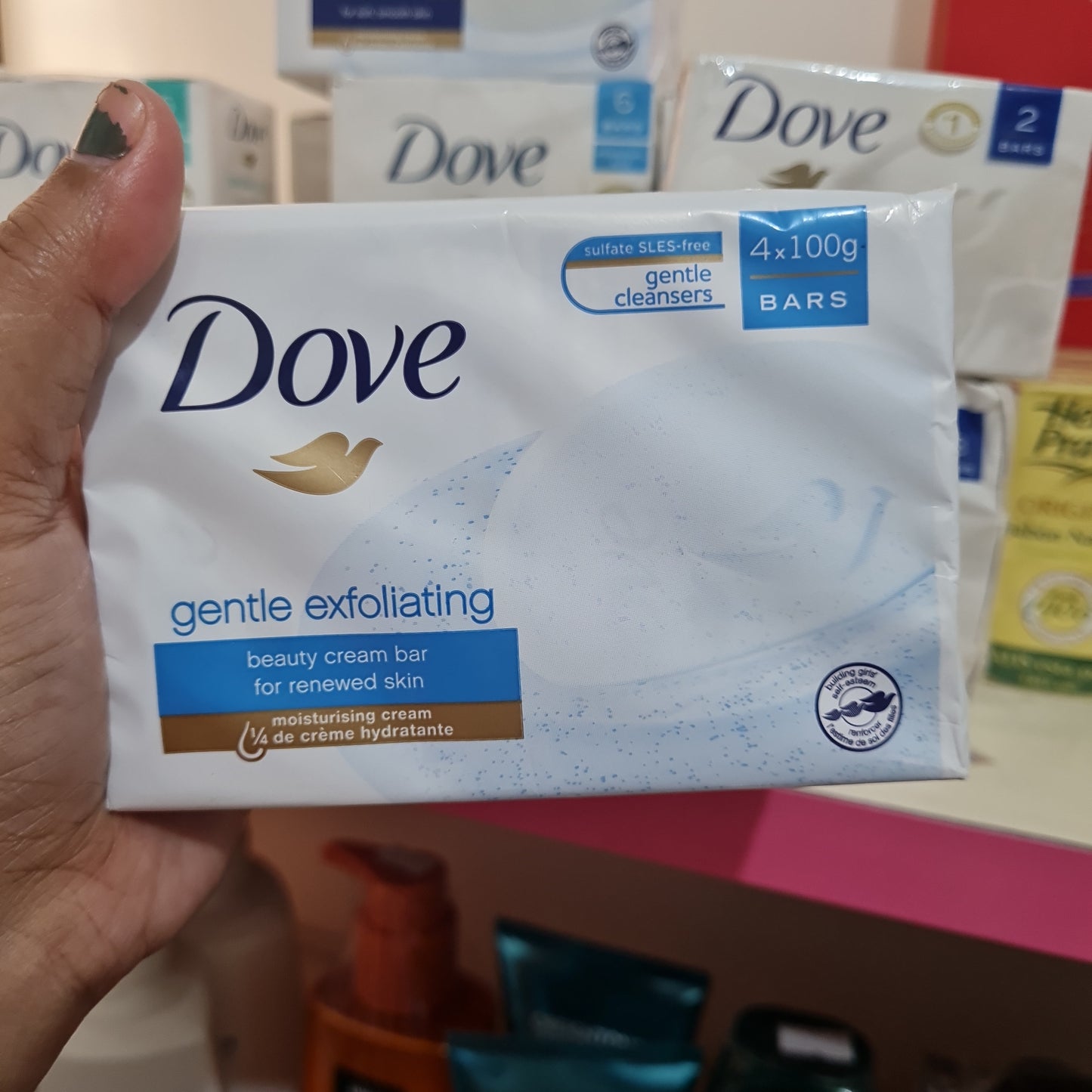 Dove Bar soaps 106 grams/125 grams bar by 4s and 6s