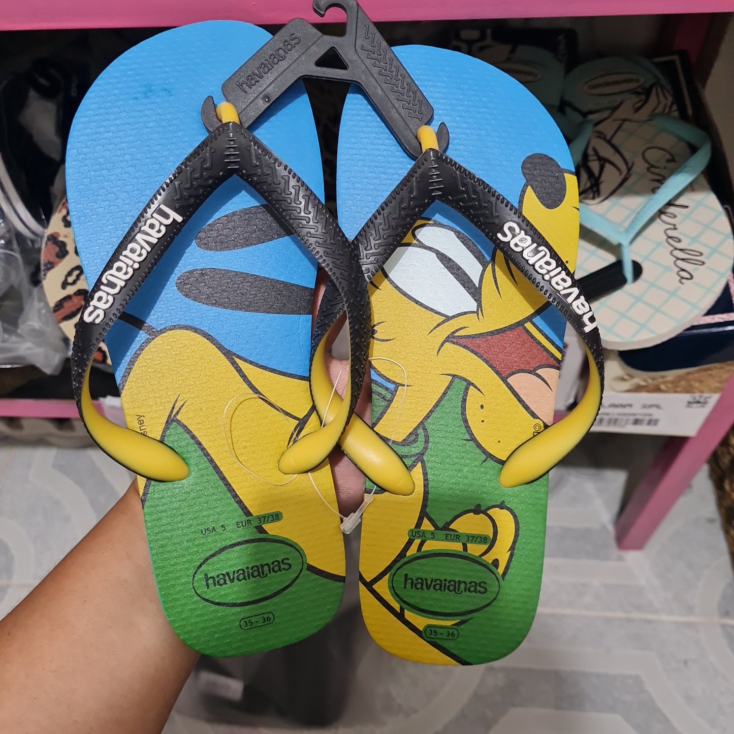 Havaianas Disney Pluto size 35/36