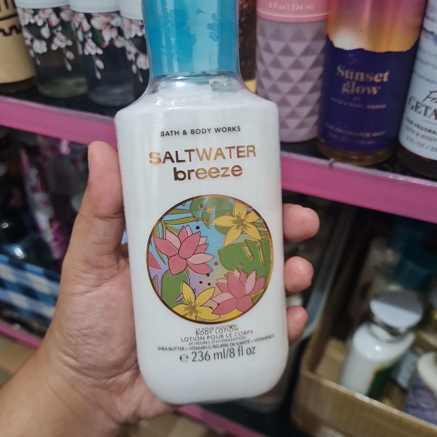 Bath and bodyworks lotion and body creams