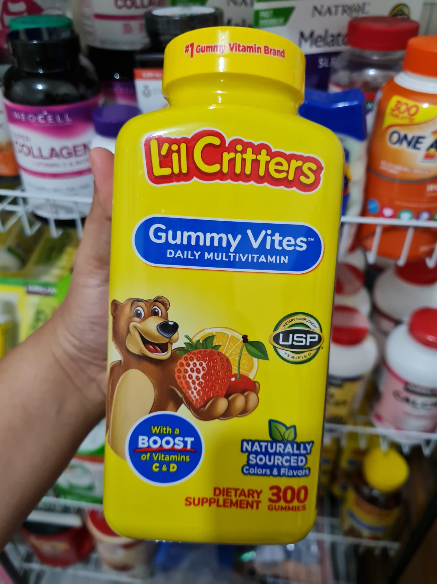 Lil critters gummyvites/ omega 3 / fiber gummies