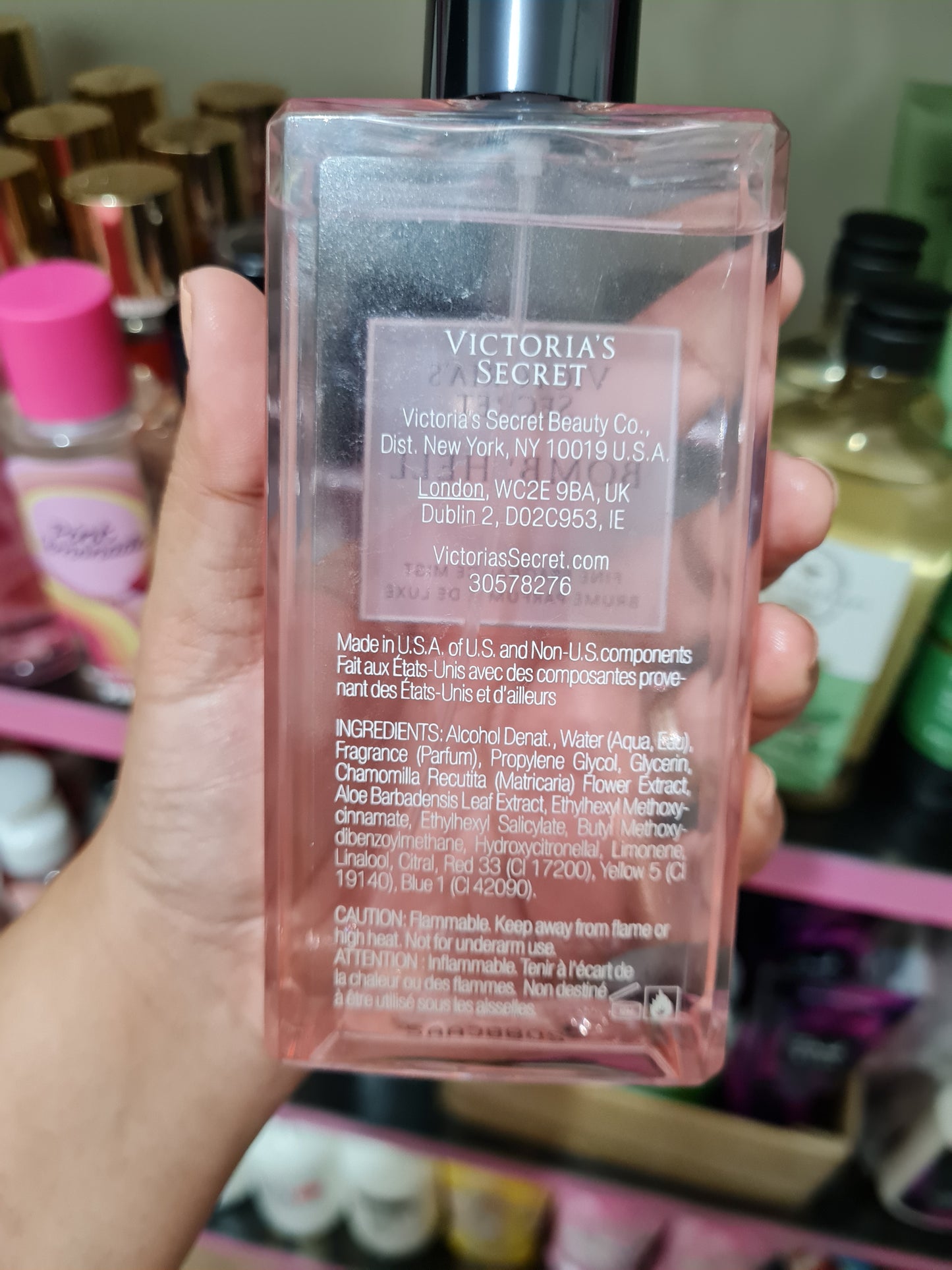 Bombshell / Very Sexy/ Tease mist mini and 250ml