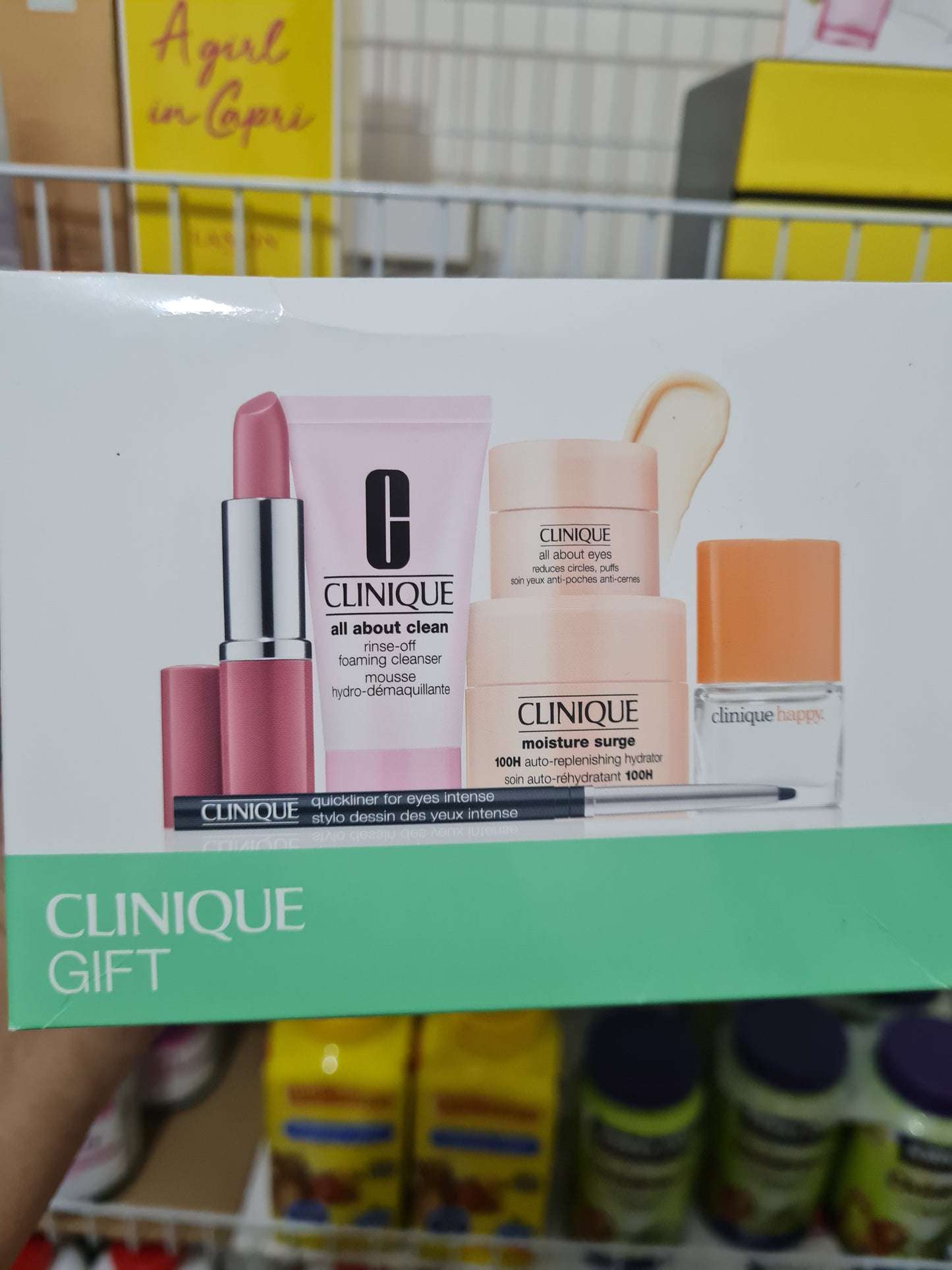 CLINIQUE HAPPY perfume and lipstick set from US