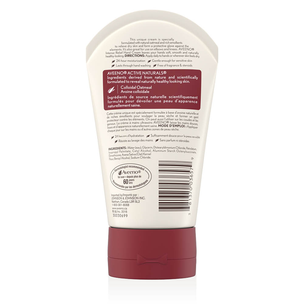 Aveeno Intense relief Hand Cream 100 grams