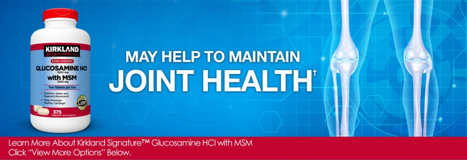 Kirkland Glucosamine HCl with MSM